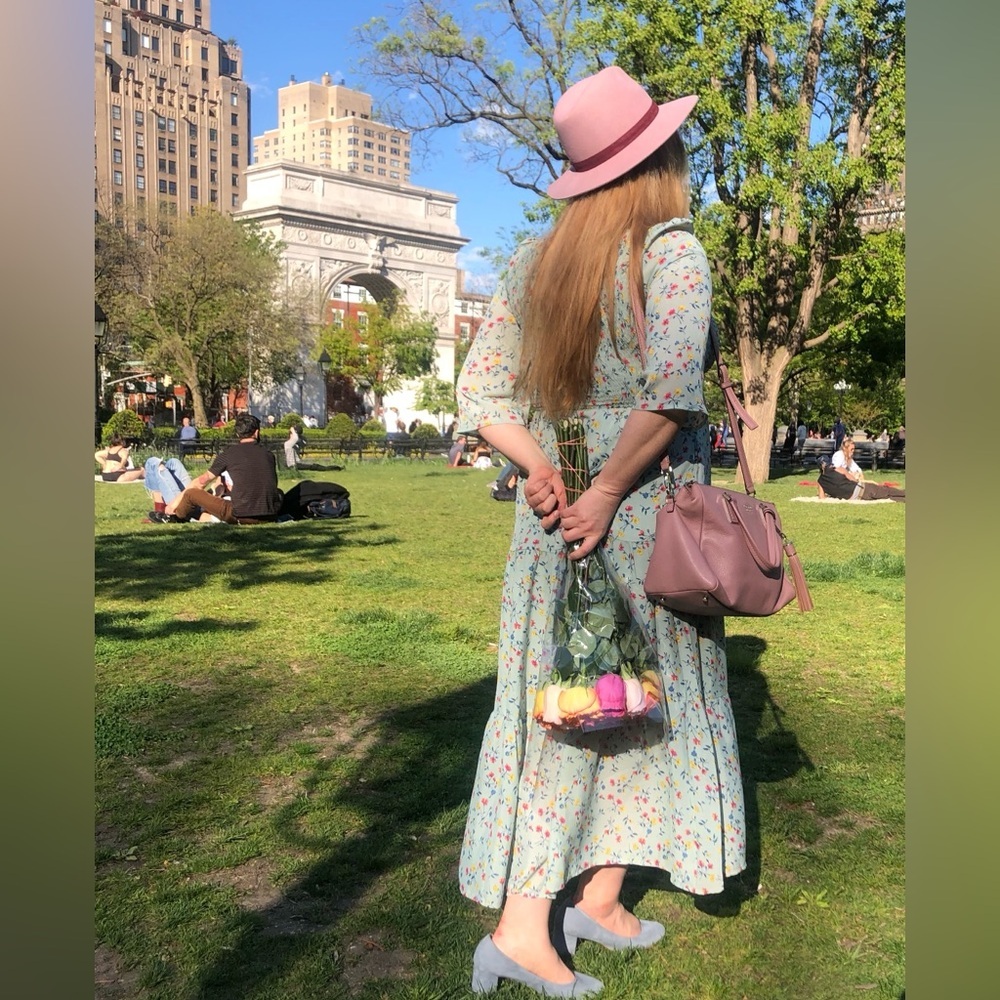 Sole Society Blush Pink Hat - Picture 5 of 5